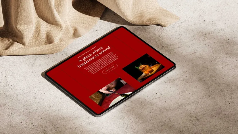 Mockup hotel recort gusto