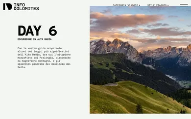 Infodolomites screen 6